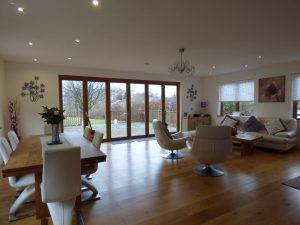 Back living room with patio doors